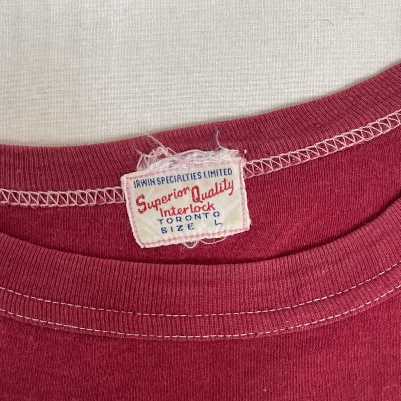 古着 USED Tシャツ 半袖 Irwin Specialties Limitedトロント インターロック Tシャツ L 赤 / レッド / red メンズ USED 古着 中古 50154974