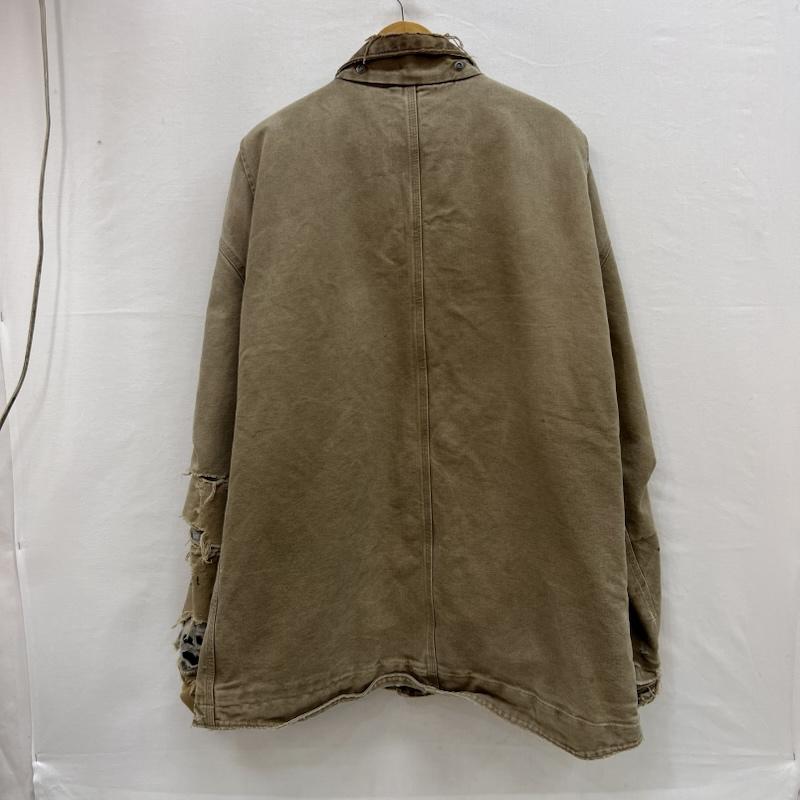 カーハート Carhartt ジャケット、上着 ジャンパー、ブルゾン リッジコート C61 FRB ダック ワーク ボロ フェード L メンズ USED 古着 中古 50154975