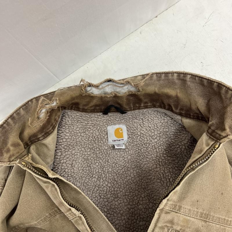 カーハート Carhartt ジャケット、上着 ジャンパー、ブルゾン リッジコート C61 FRB ダック ワーク ボロ フェード L メンズ USED 古着 中古 50154975