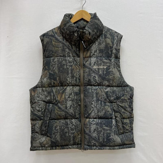 ベンデイビス BEN DAVIS ジャケット、上着 ジャンパー、ブルゾン BD PUFFER VEST リアルツリー カモ パファー ベスト L メンズ USED 古着 中古 50154984