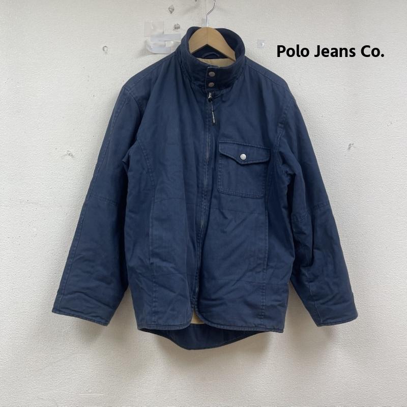 ポロ ジーンズ Polo Jeans Co. ジャケット、上着 ジャンパー、ブルゾン ジップアップ ジャケット 袖 ロゴ jr-mj-iw2610 S 紺 / ネイビー / navy メンズ USED 古着 中古 50154992