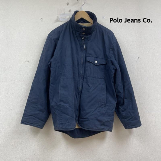 ポロ ジーンズ Polo Jeans Co. ジャケット、上着 ジャンパー、ブルゾン ジップアップ ジャケット 袖 ロゴ jr-mj-iw2610 S 紺 / ネイビー / navy メンズ USED 古着 中古 50154992