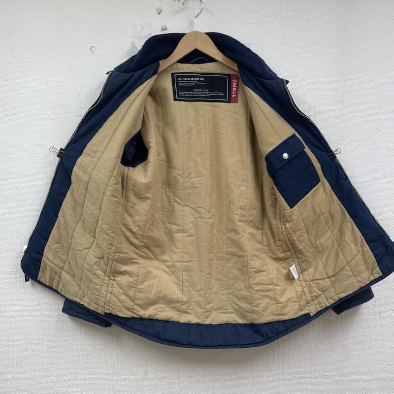 ポロ ジーンズ Polo Jeans Co. ジャケット、上着 ジャンパー、ブルゾン ジップアップ ジャケット 袖 ロゴ jr-mj-iw2610 S 紺 / ネイビー / navy メンズ USED 古着 中古 50154992