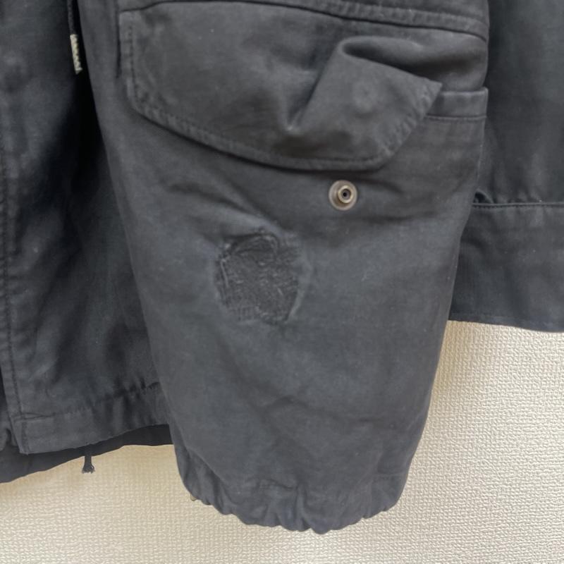 古着 USED ジャケット、上着 ジャンパー、ブルゾン M-65 ミリタリー フィールド 刺繍 ジャケット 黒 / ブラック / black メンズ USED 古着 中古 50154999
