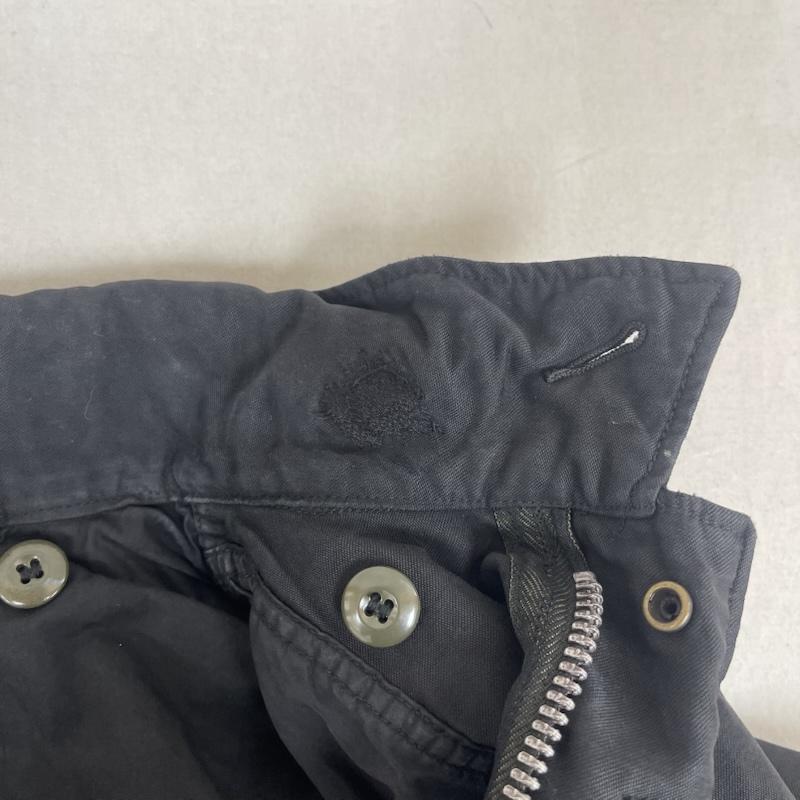 古着 USED ジャケット、上着 ジャンパー、ブルゾン M-65 ミリタリー フィールド 刺繍 ジャケット 黒 / ブラック / black メンズ USED 古着 中古 50154999