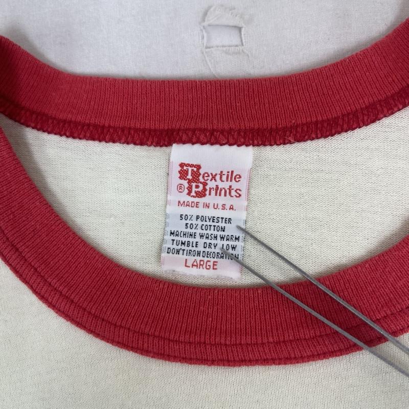 古着 USED Tシャツ 半袖 70s 80s USA製 ヴィンテージ リンガー Tシャツ オフホワイト L オフホワイト / オフホワイト / メンズ USED 古着 中古 50155000
