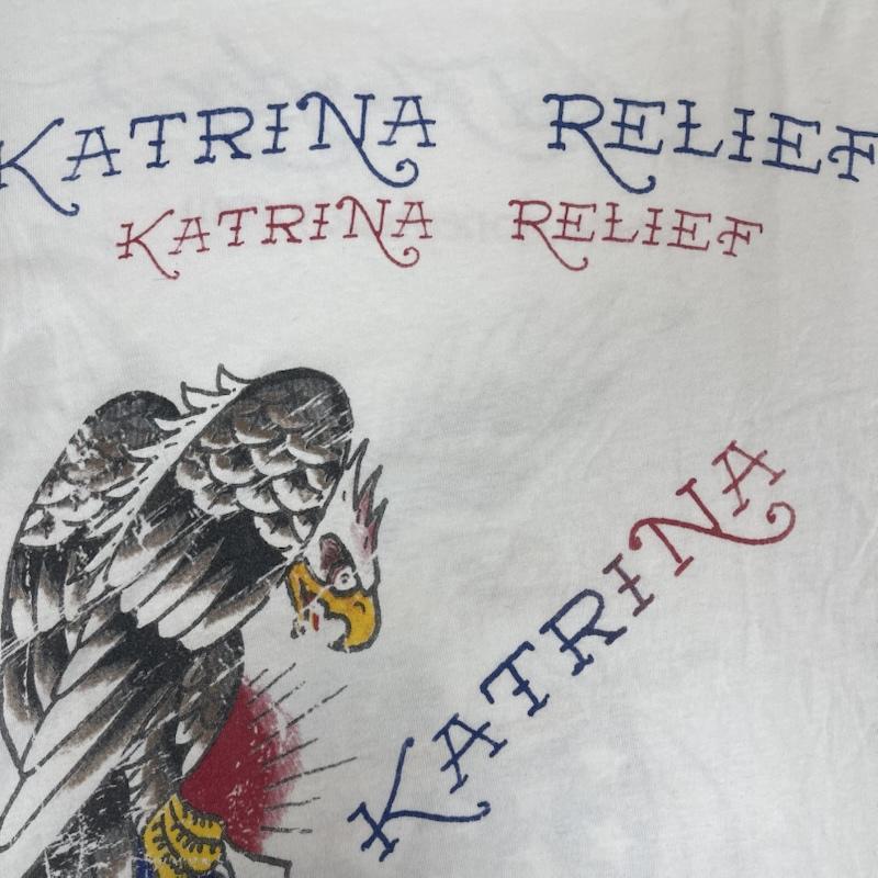 エドハーディー Ed Hardy Tシャツ 半袖 USA製 Ed Hardy 半袖 イーグル プリント Tシャツ 白 / ホワイト / white メンズ USED 古着 中古 50155004