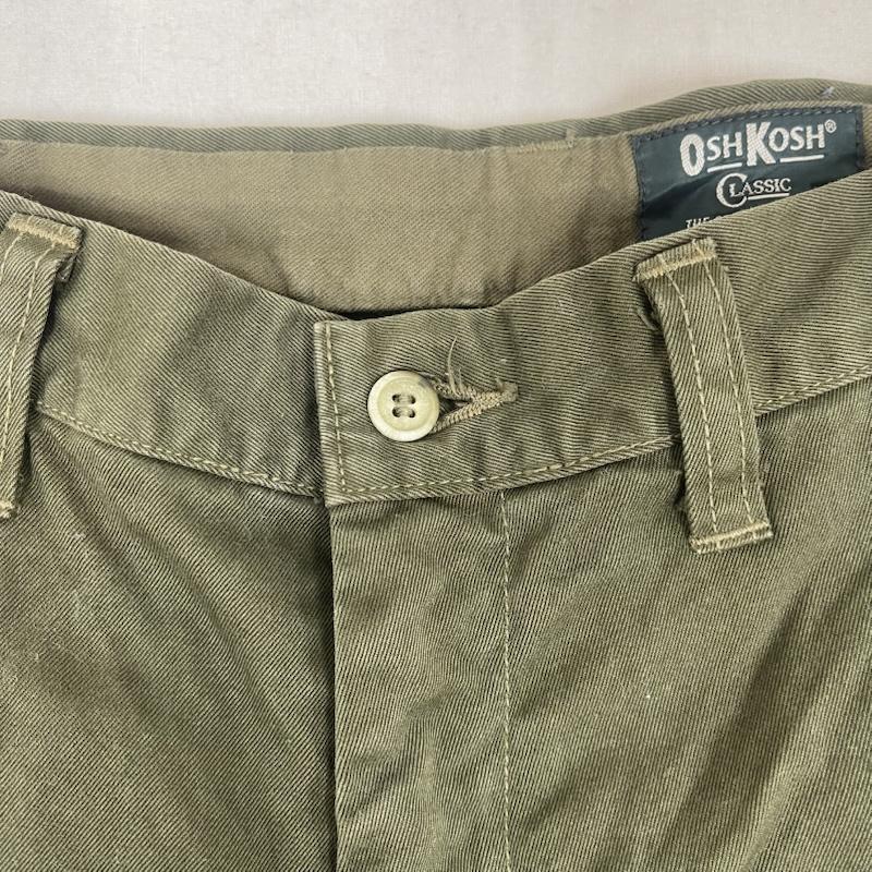 オシュコシュビゴッシュ OSHKOSHB GOSH パンツ ワークパンツ、ペインターパンツ ペインター パンツ パッチ 刺繍 カーキ 755-1100 34 カーキ / カーキ / khaki メンズ USED 古着 中古 50155009