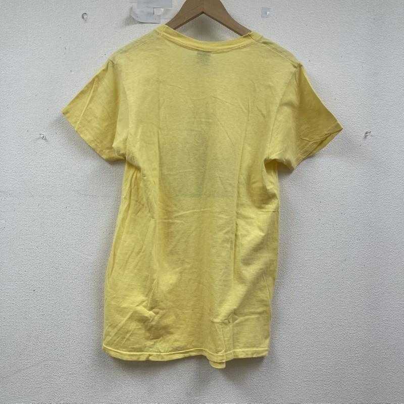 古着 USED Tシャツ 半袖 USA製 70s アニマル プリント Tシャツ L 黄 / イエロー / yellow メンズ USED 古着 中古 50155010