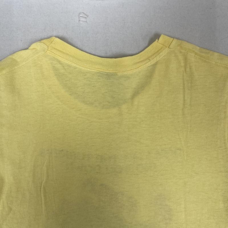 古着 USED Tシャツ 半袖 USA製 70s アニマル プリント Tシャツ L 黄 / イエロー / yellow メンズ USED 古着 中古 50155010
