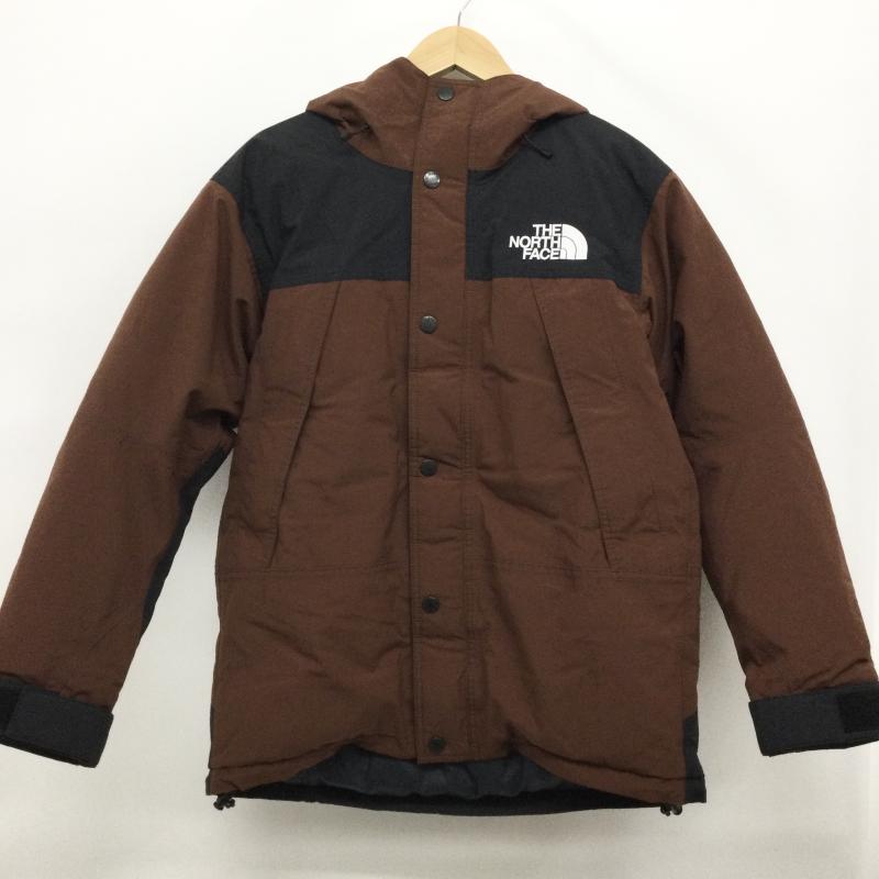 ザノースフェイス THE NORTH FACE ジャケット、上着 ダウンジャケット ザノースフェイス THE NORTH FACE マウンテン ダウン ジャケット ゴアテックス GORE-TEX PERTEX ND92237 S 無地 茶 / ブラウン / brown X 黒 / ブラック / black メンズ USED 古着 中古 50155021