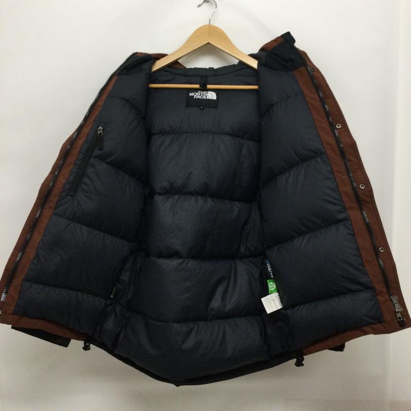 ザノースフェイス THE NORTH FACE ジャケット、上着 ダウンジャケット ザノースフェイス THE NORTH FACE マウンテン ダウン ジャケット ゴアテックス GORE-TEX PERTEX ND92237 S 無地 茶 / ブラウン / brown X 黒 / ブラック / black メンズ USED 古着 中古 50155021