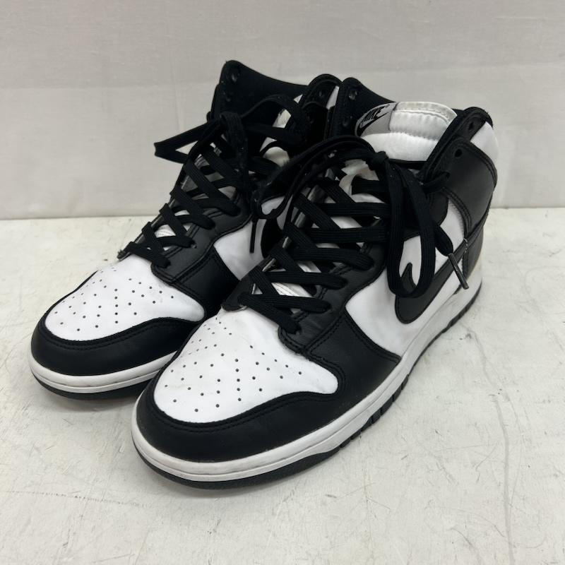 ナイキ NIKE スニーカー スニーカー DUNK HIGH CHAMPIONSHIP WHITE DD1399-105 ダンクハイ パンダ 27.5cm 白 / ホワイト / white X 黒 / ブラック / black メンズ USED 古着 中古 50155036