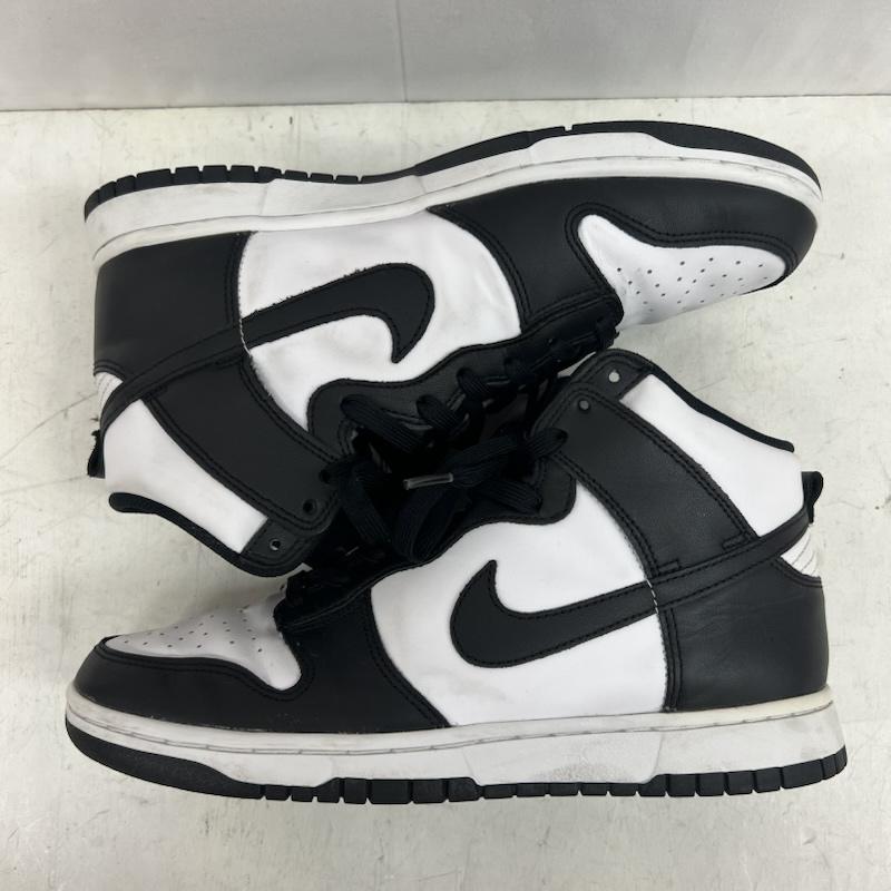 ナイキ NIKE スニーカー スニーカー DUNK HIGH CHAMPIONSHIP WHITE DD1399-105 ダンクハイ パンダ 27.5cm 白 / ホワイト / white X 黒 / ブラック / black メンズ USED 古着 中古 50155036