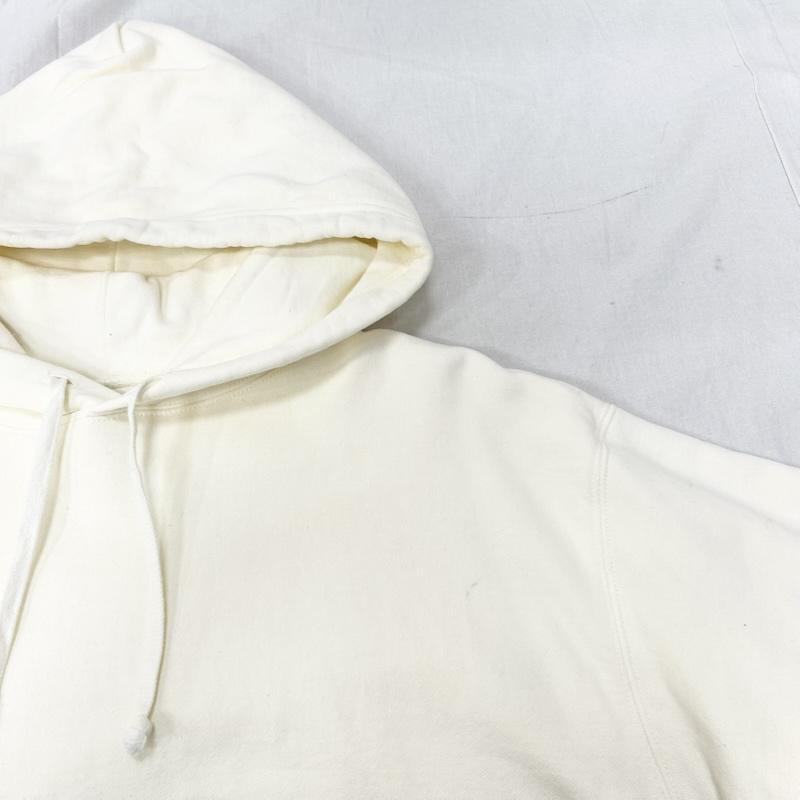 テンダーロイン TENDERLOIN パーカー 長袖 T-PARKA UNEMPLOYED バックプリント プルオーバーパーカー L ロゴ、文字 X 無地 白 / ホワイト / white メンズ USED 古着 中古 50155037