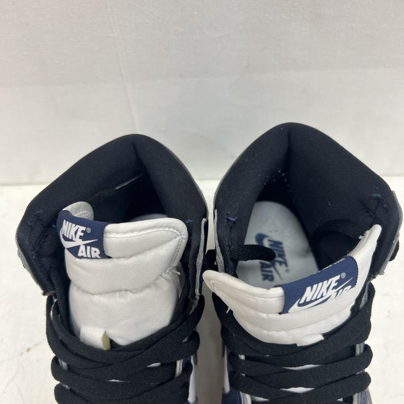 ナイキ NIKE スニーカー スニーカー Air Jordan 1 Retro High OG Midnight Navy エアジョーダン DZ5485-401 26.0cm メンズ USED 古着 中古 50155038