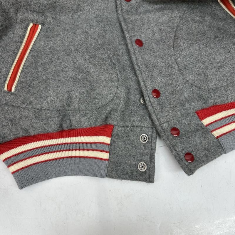フェローズ Pherrow s ジャケット、上着 ジャンパー、ブルゾン Jaguars Champ 1948 スタジャン L 灰 / グレー / gray メンズ USED 古着 中古 50155047