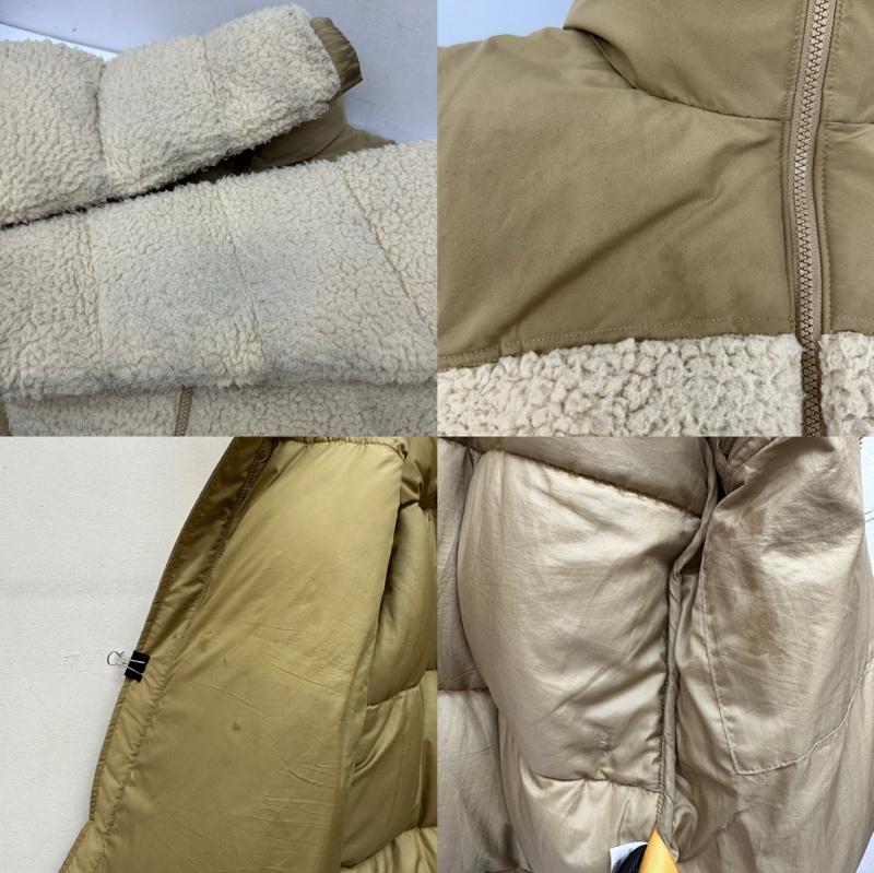ザノースフェイス THE NORTH FACE ジャケット、上着 ジャンパー、ブルゾン Sherpa Nuptse Jacket シェルパ ヌプシ ボア ダウン ジャケット NF0A5A84 - 白 / ホワイト / white メンズ USED 古着 中古 50155051