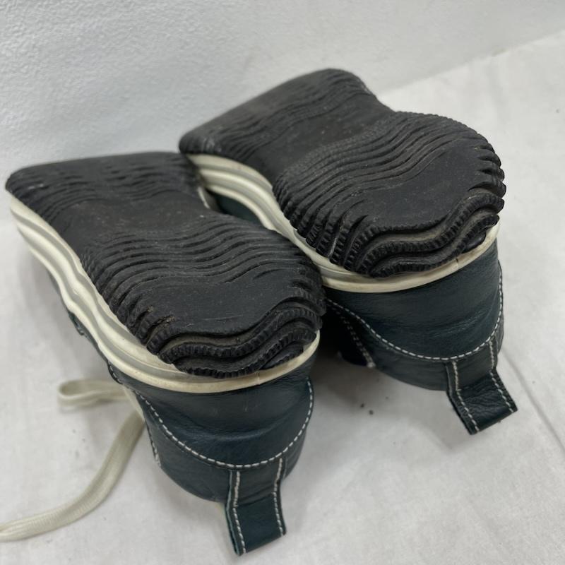 スピングルムーブ SPINGLE MOVE スニーカー スニーカー サイドゴア スニーカー カンガルー レザー SS 23.5cm ミドルカット - 無地 紺 / ネイビー / navy X 白 / ホワイト / white レディース USED 古着 中古 50155060