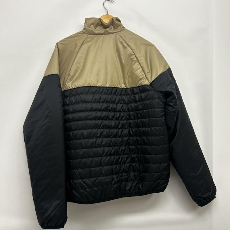 ナイキ NIKE ジャケット、上着 ジャンパー、ブルゾン 中綿ジャケット ワンポイントロゴ M ワンポイント 黒 / ブラック / black X ベージュ / ベージュ / beige メンズ USED 古着 中古 50155070