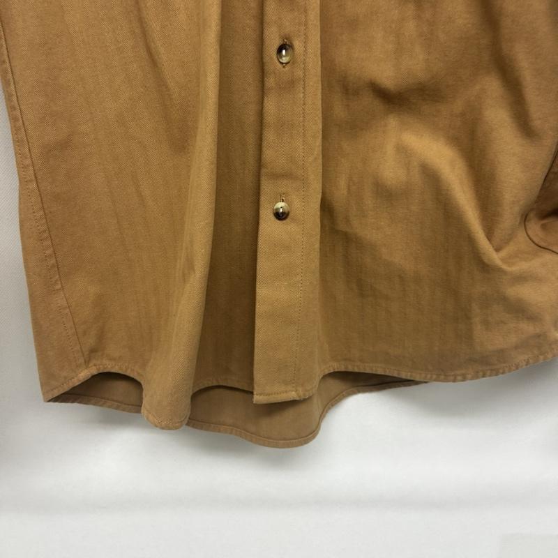 アーバンリサーチ URBAN RESEARCH シャツ、ブラウス 長袖 長袖シャツ 無地 綿 M 無地 茶 / ブラウン / brown メンズ USED 古着 中古 50155072