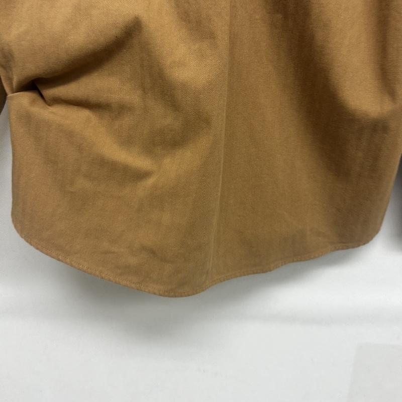 アーバンリサーチ URBAN RESEARCH シャツ、ブラウス 長袖 長袖シャツ 無地 綿 M 無地 茶 / ブラウン / brown メンズ USED 古着 中古 50155072