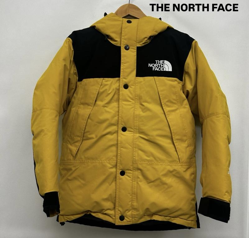 ザノースフェイス THE NORTH FACE ジャケット、上着 ダウンジャケット THE NORTH FACE ノースフェイス ND91837 Mountain Down Jacket マウンテン ダウン ジャケット イエロー系 XS 無地 黄 / イエロー / yellow X 黒 / ブラック / black メンズ USED 古着 中古 50155074