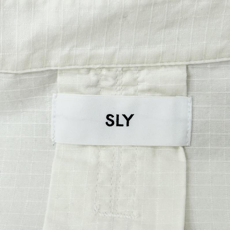 スライ SLY ジャケット、上着 ジャンパー、ブルゾン 2WAY OVER SAFARI ジャケット ベスト オーバーサイズ 030HSY30-1000 FREE 無地 白 / ホワイト / white レディース USED 古着 中古 50155094