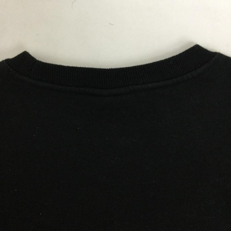 ステューシー STUSSY トレーナー 長袖 ステューシー Stussy アーチロゴ刺繍 クルーネックスウェット L ロゴ、文字 黒 / ブラック / black メンズ USED 古着 中古 50155096