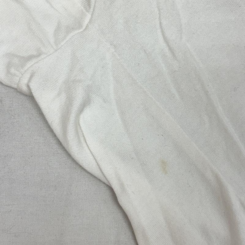 ヴィヴィアンウエストウッドマン Vivienne Westwood MAN Tシャツ 半袖 ワンポイント オーブ刺繍 オーバーサイズ サイドスリット ロング丈 Tシャツ VW-LP-83677 FREE 白 / ホワイト / white メンズ USED 古着 中古 50155099