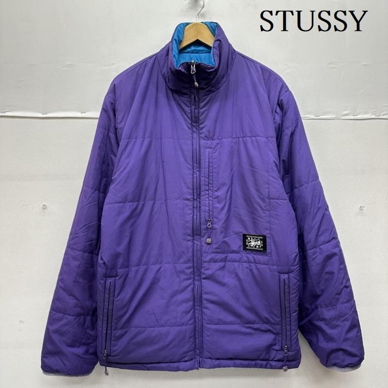 ステューシー STUSSY ジャケット、上着 ジャンパー、ブルゾン 00s オールド リバーシブル 中綿 ジャケット L 紫 / パープル / purple メンズ USED 古着 中古 50155105