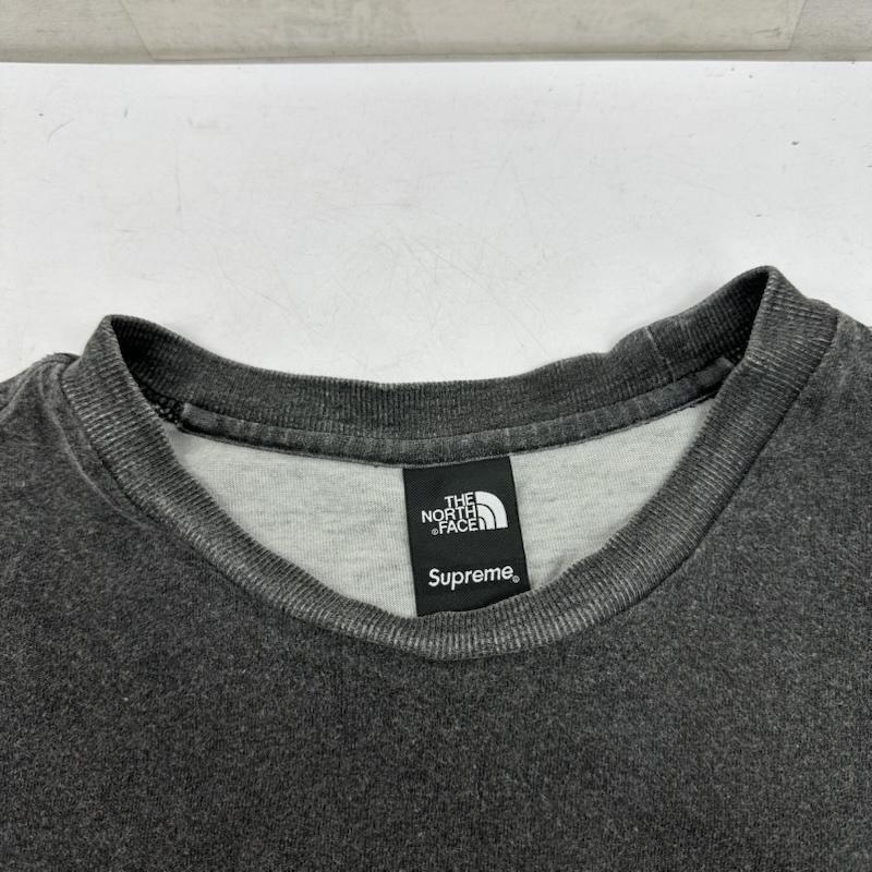 シュプリーム Supreme Tシャツ 長袖 22AW THE NORTH FACE PIGMENT PRINTED ロンT NT522021 XXL 灰 / グレー / gray メンズ USED 古着 中古 50155110