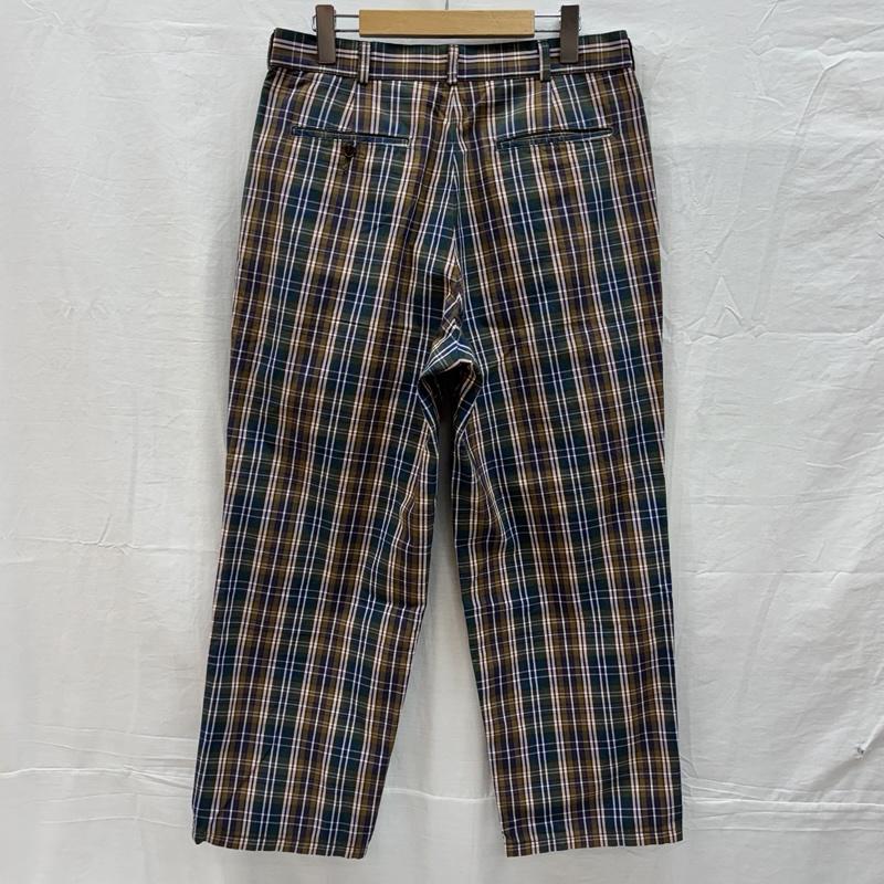 ラングラー Wrangler ボトムス ボトムス 90年代 ビンテージ 日本製 CASEY JONES チェック 2タック トラウザー パンツ 90s VINTAGE 34インチ チェック メンズ USED 古着 中古 50155117