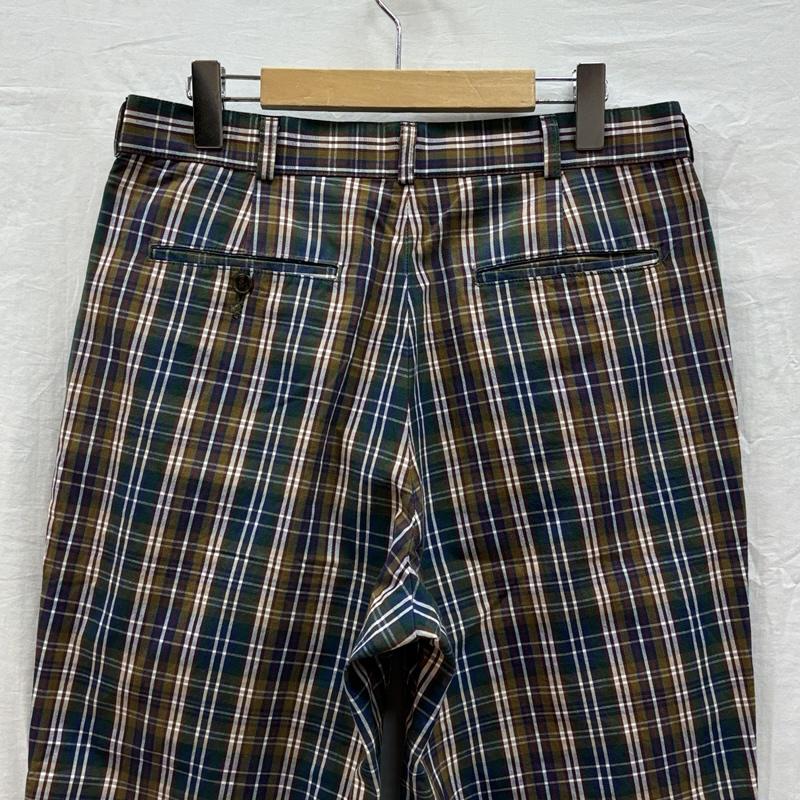 ラングラー Wrangler ボトムス ボトムス 90年代 ビンテージ 日本製 CASEY JONES チェック 2タック トラウザー パンツ 90s VINTAGE 34インチ チェック メンズ USED 古着 中古 50155117