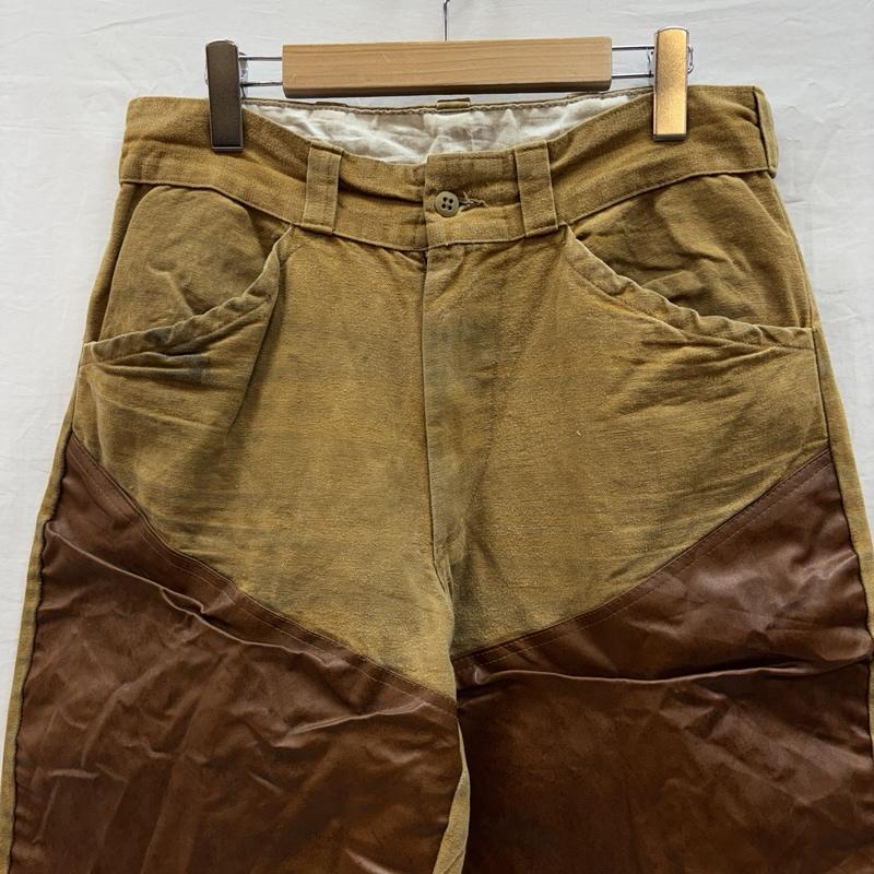 シアーズ SEARS パンツ ワークパンツ、ペインターパンツ 70年代 ビンテージ ダック ナイロン切替 ハンティング パンツ 42TALON 70s VINTAGE - メンズ USED 古着 中古 50155118