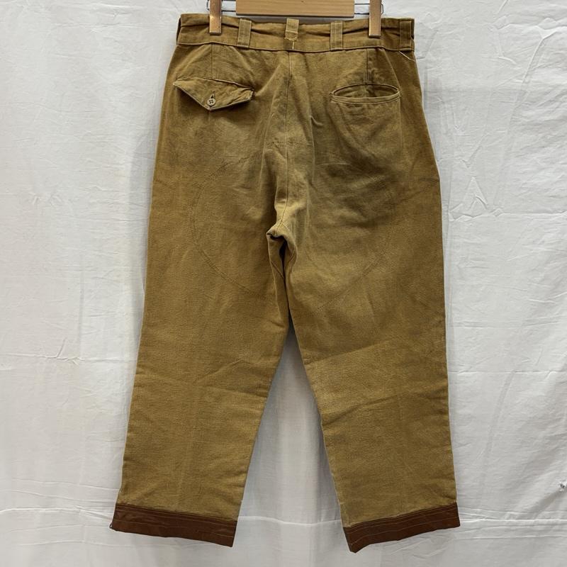 シアーズ SEARS パンツ ワークパンツ、ペインターパンツ 70年代 ビンテージ ダック ナイロン切替 ハンティング パンツ 42TALON 70s VINTAGE - メンズ USED 古着 中古 50155118