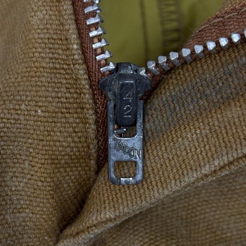 シアーズ SEARS パンツ ワークパンツ、ペインターパンツ 70年代 ビンテージ ダック ナイロン切替 ハンティング パンツ 42TALON 70s VINTAGE - メンズ USED 古着 中古 50155118