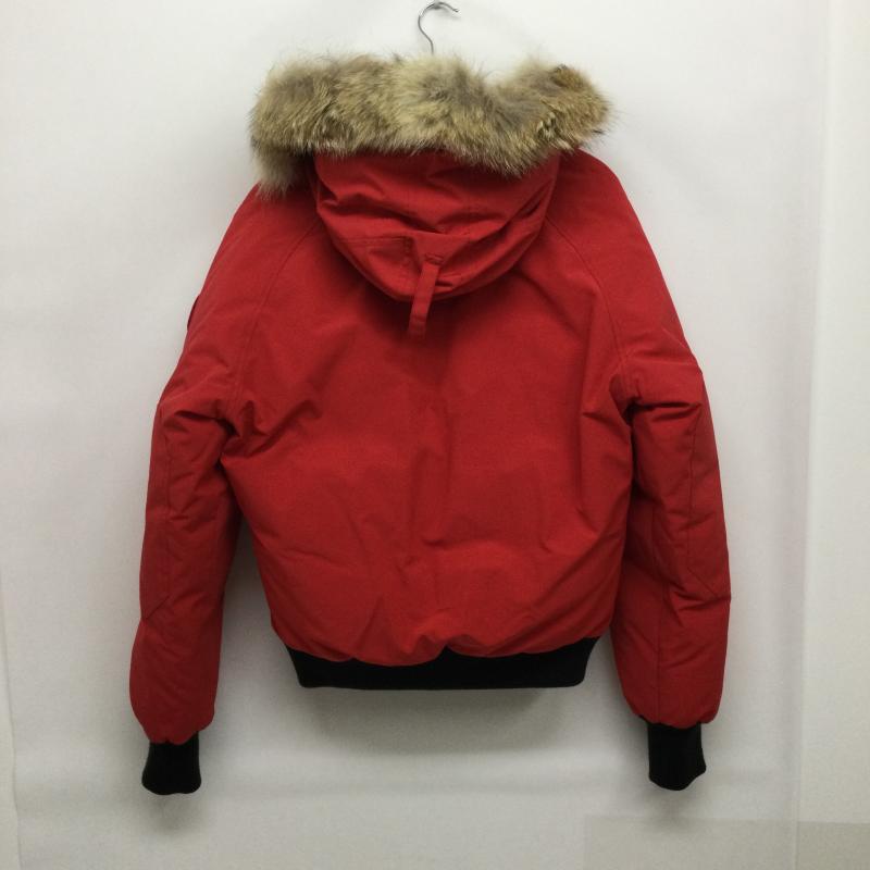カナダグース CANADA GOOSE ジャケット、上着 ダウンジャケット CANADA GOOSE カナダグース 7999MA CHILLIWACK BOMBER　チリワック ボンバー ダウン ジャケット S 無地 赤 / レッド / red メンズ USED 古着 中古 50155119