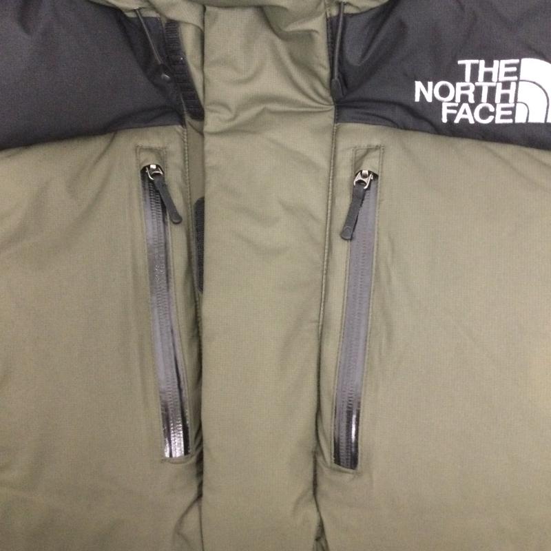 ザノースフェイス THE NORTH FACE ジャケット、上着 ダウンジャケット THE NORTH FACE ダウンジャケット Baltro Light Jacket ND91950 S 無地 カーキ / カーキ / khaki X 黒 / ブラック / black メンズ USED 古着 中古 50155120