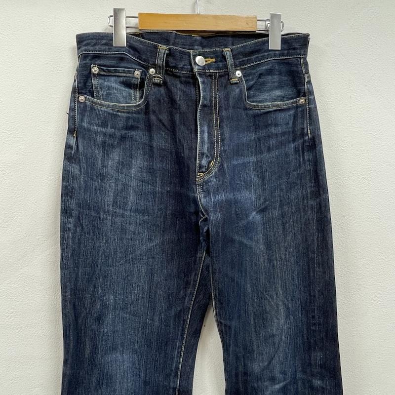 ソフネット SOPHNET. パンツ デニム、ジーンズ デニム ジーンズ インディゴ 濃紺 日本製 SOPH-70072 ジッパーフライ S 無地 インディゴ / インディゴ / Indigo メンズ USED 古着 中古 50155125