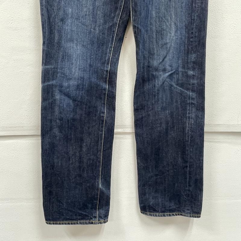 ソフネット SOPHNET. パンツ デニム、ジーンズ デニム ジーンズ インディゴ 濃紺 日本製 SOPH-70072 ジッパーフライ S 無地 インディゴ / インディゴ / Indigo メンズ USED 古着 中古 50155125