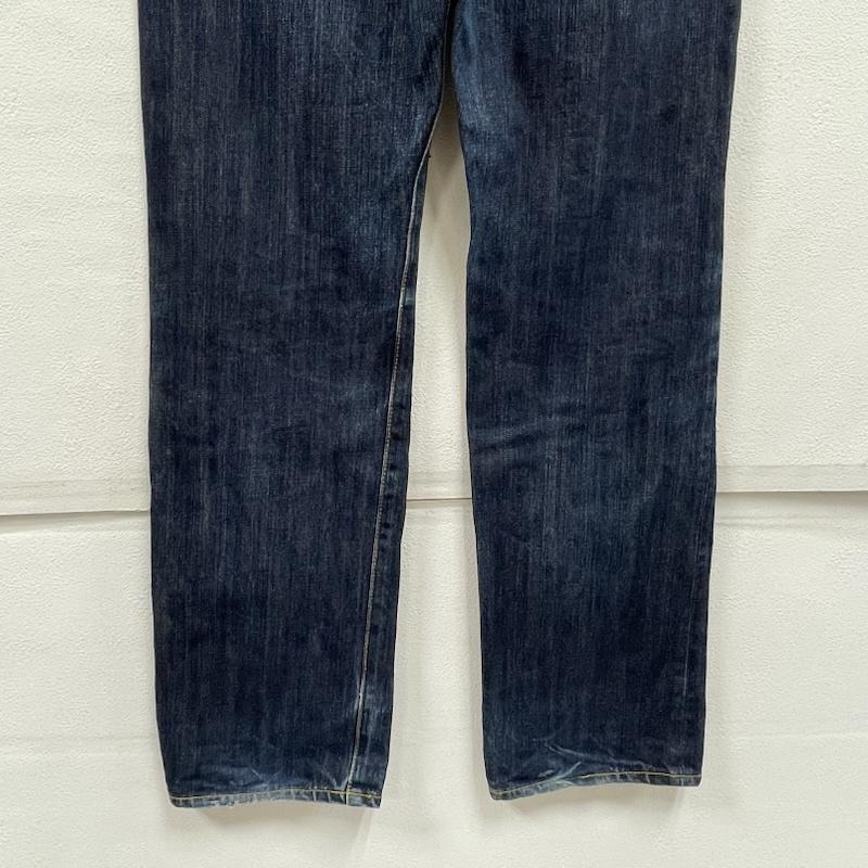 ソフネット SOPHNET. パンツ デニム、ジーンズ デニム ジーンズ インディゴ 濃紺 日本製 SOPH-70072 ジッパーフライ S 無地 インディゴ / インディゴ / Indigo メンズ USED 古着 中古 50155125