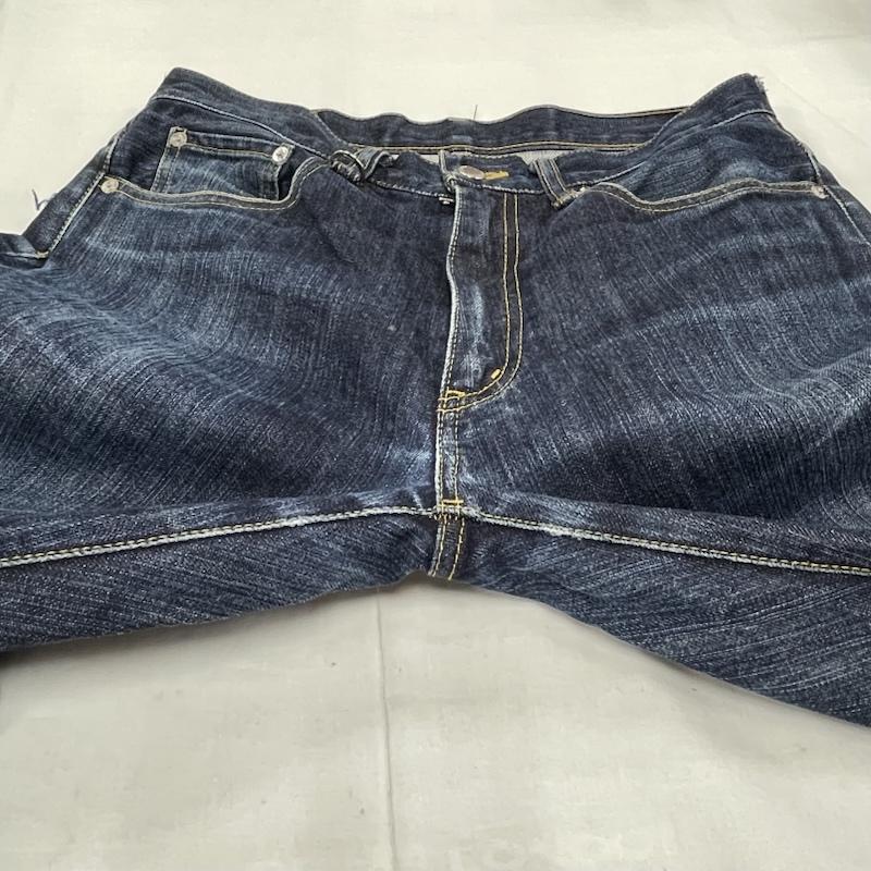 ソフネット SOPHNET. パンツ デニム、ジーンズ デニム ジーンズ インディゴ 濃紺 日本製 SOPH-70072 ジッパーフライ S 無地 インディゴ / インディゴ / Indigo メンズ USED 古着 中古 50155125
