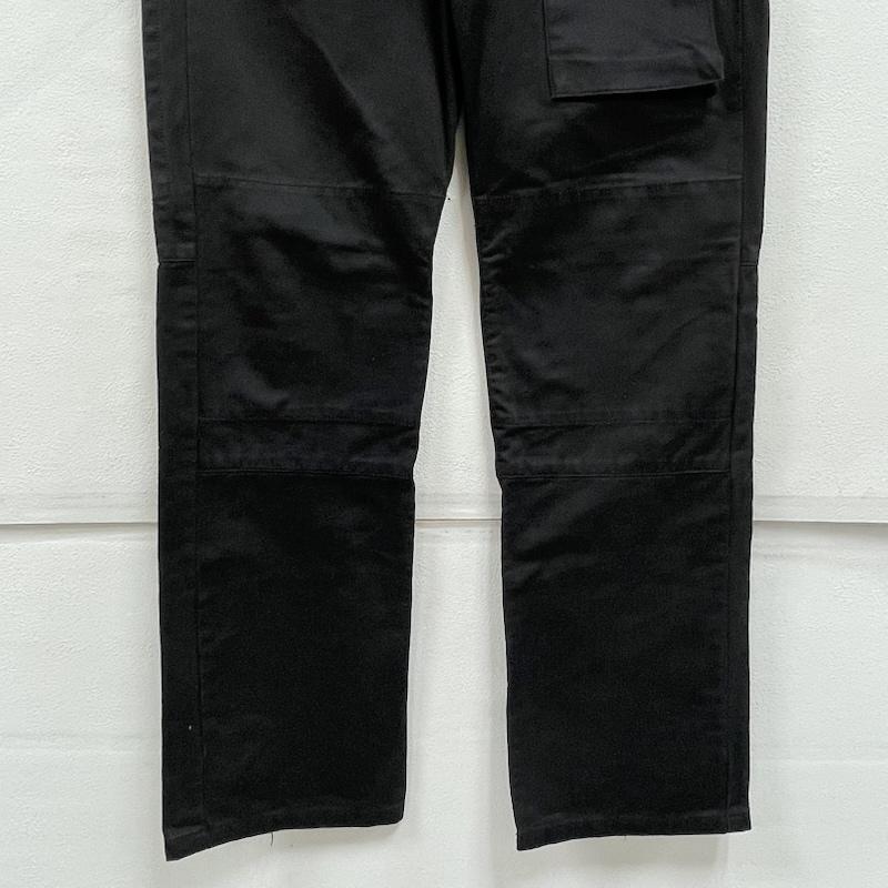ステューシー STUSSY パンツ ワークパンツ、ペインターパンツ old オールド カーゴパンツ ボタンフライ ダブルニー ペインター ストレート ワーク 34 無地 黒 / ブラック / black メンズ USED 古着 中古 50155127