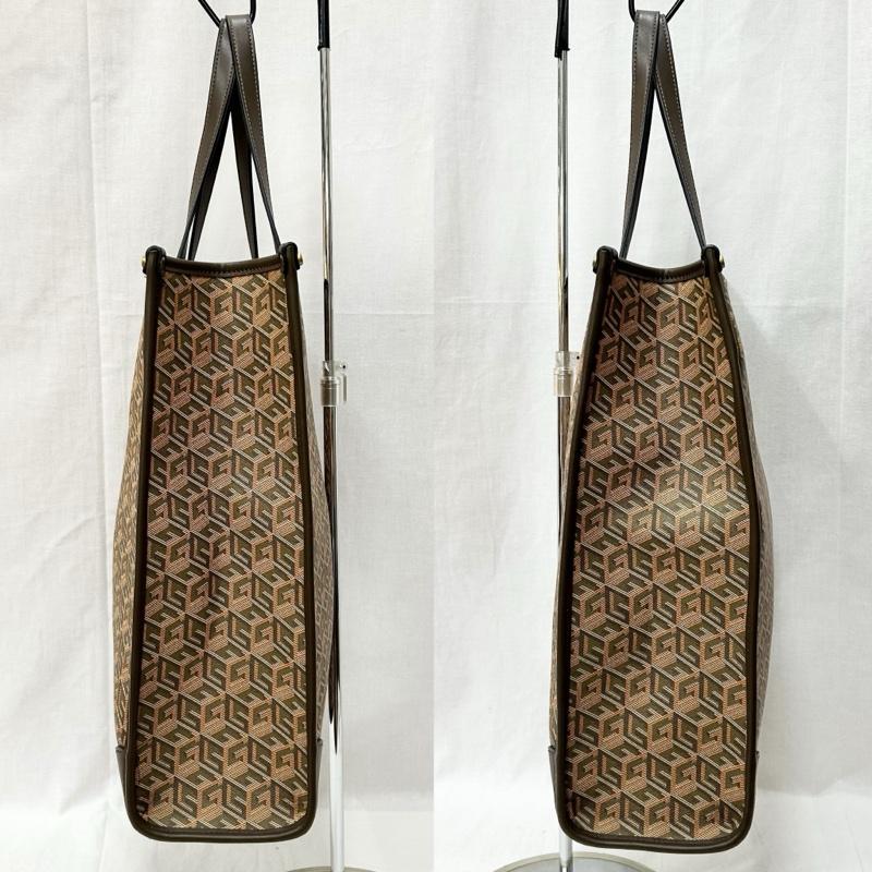 ゲス Guess トートバッグ トートバッグ EDERLO Tote BAG G総柄 brown 縦型トートバッグ - 総柄 茶 / ブラウン / brown レディース USED 古着 中古 50155136