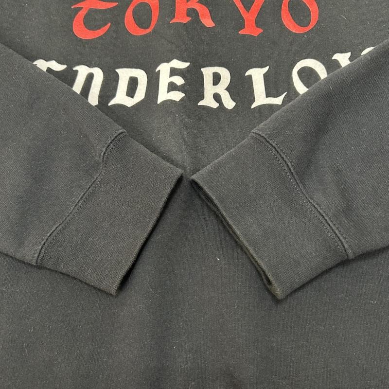 テンダーロイン TENDERLOIN トレーナー 長袖 直営店限定 ORIGINAL TOKYO TENDERLOIN プリントスウェット black L L プリント 黒 / ブラック / black メンズ USED 古着 中古 50155145
