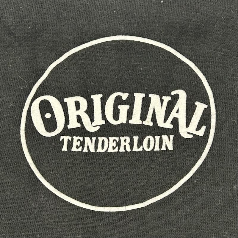 テンダーロイン TENDERLOIN トレーナー 長袖 直営店限定 ORIGINAL TOKYO TENDERLOIN プリントスウェット black L L プリント 黒 / ブラック / black メンズ USED 古着 中古 50155145