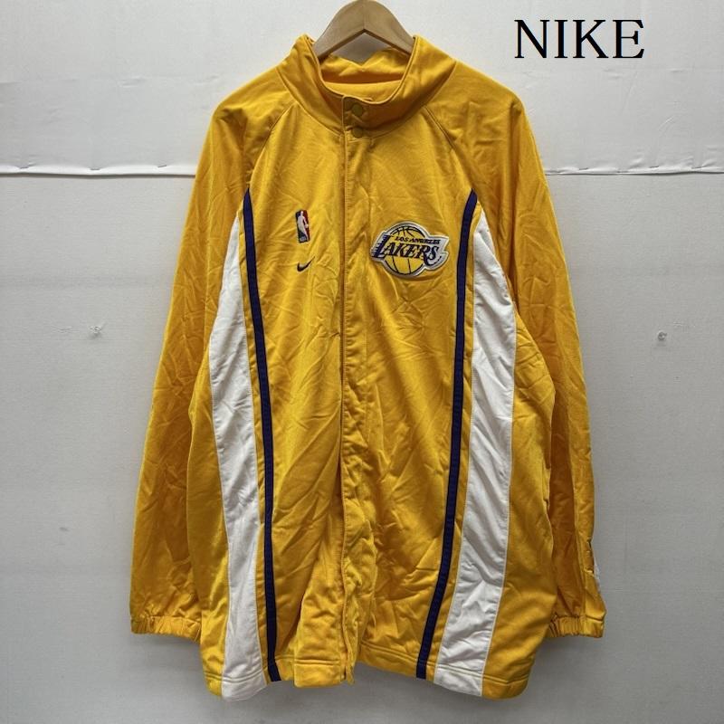 ナイキ NIKE ジャケット、上着 ジャンパー、ブルゾン 90s 00s LAKERS ウォームアップ ジャージ L 黄 / イエロー / yellow メンズ USED 古着 中古 50155149