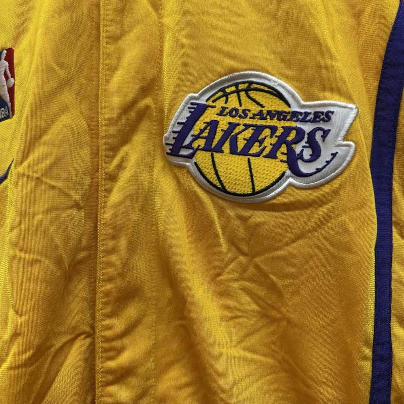 ナイキ NIKE ジャケット、上着 ジャンパー、ブルゾン 90s 00s LAKERS ウォームアップ ジャージ L 黄 / イエロー / yellow メンズ USED 古着 中古 50155149
