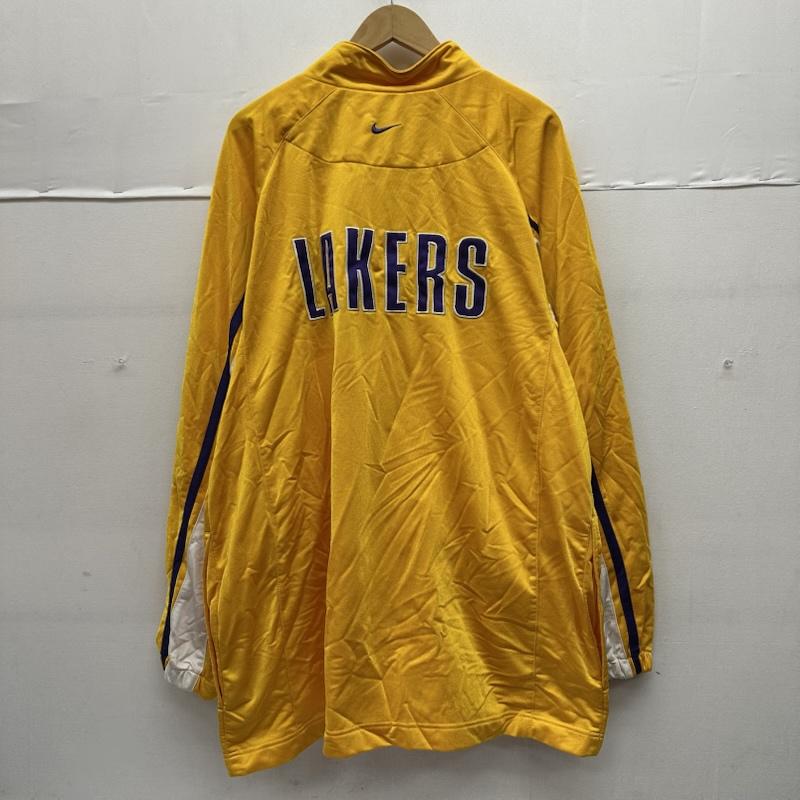 ナイキ NIKE ジャケット、上着 ジャンパー、ブルゾン 90s 00s LAKERS ウォームアップ ジャージ L 黄 / イエロー / yellow メンズ USED 古着 中古 50155149